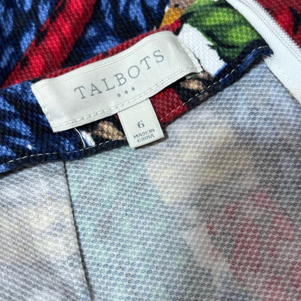 Talbots‎ Colorful Patterned Skirt - Picture 8 of 9